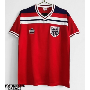 Anglie 1982 Retro Venkovní Dres Krátký Rukáv Anglie 1982 Retro Venkovní Dres Krátký Rukáv
